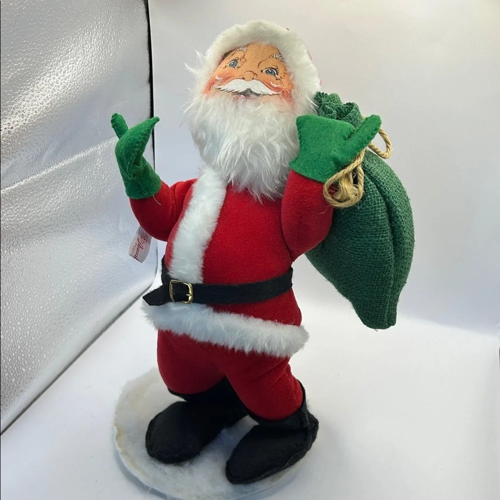 Vintage Annalee Santa with his sack